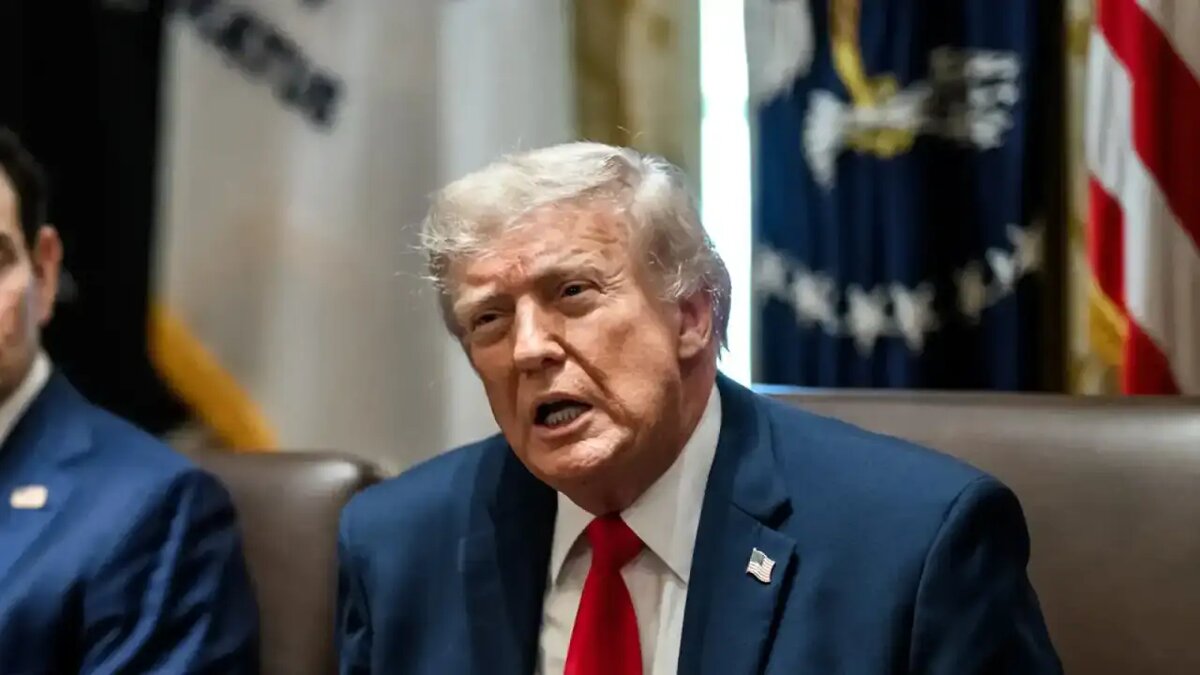    Президент США Дональд Трамп. © The White House, Public domain, via Wikimedia Commons