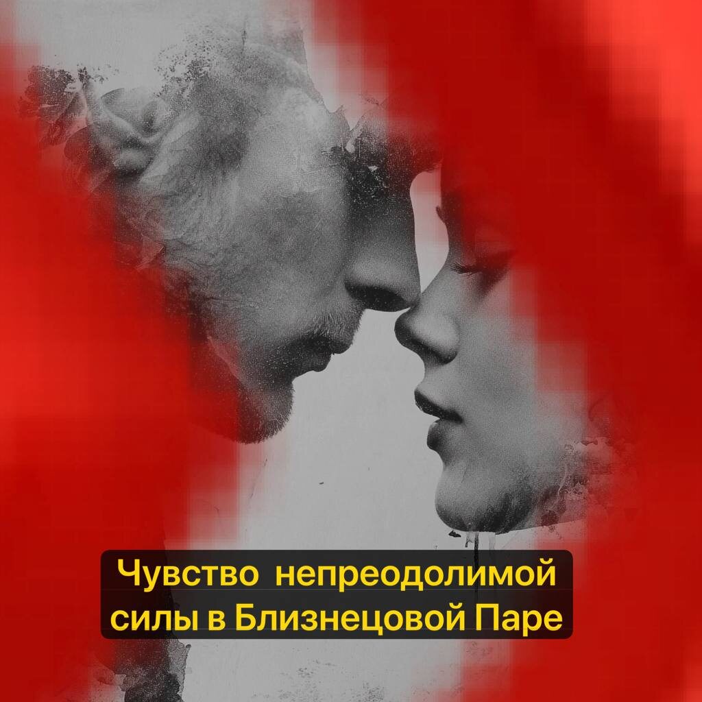 В разбитом сердце двое.. Непреодолимое чувство.., невозможность сойтись. 