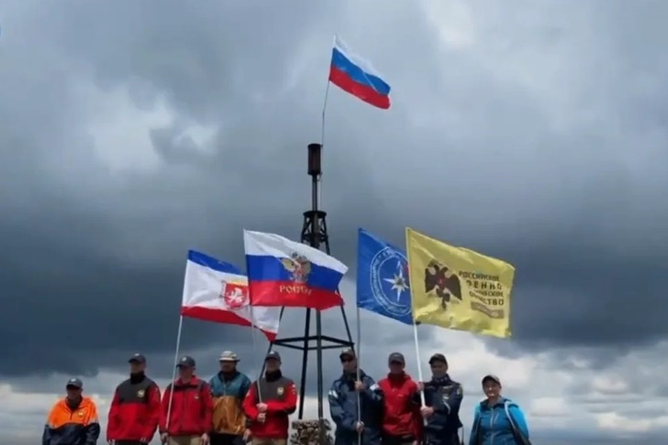    Вершина Северной Демерджи. Фото: кадр видео: ГКУ РК «Крым-Спас»/VK
