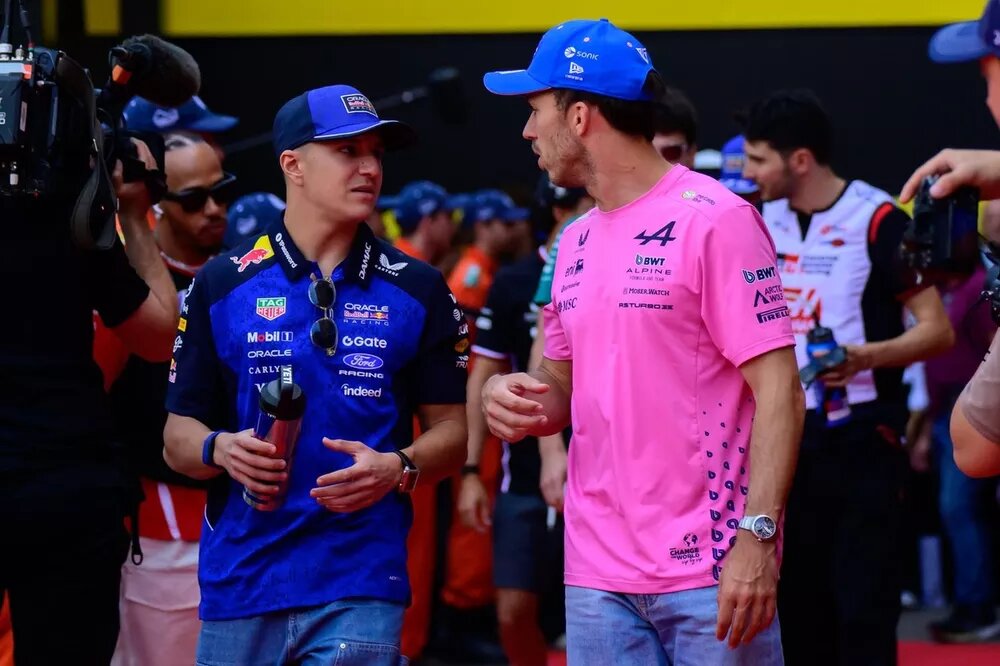 Айзек Хаджар, Red Bull Racing, Пьер Гасли, Alpine