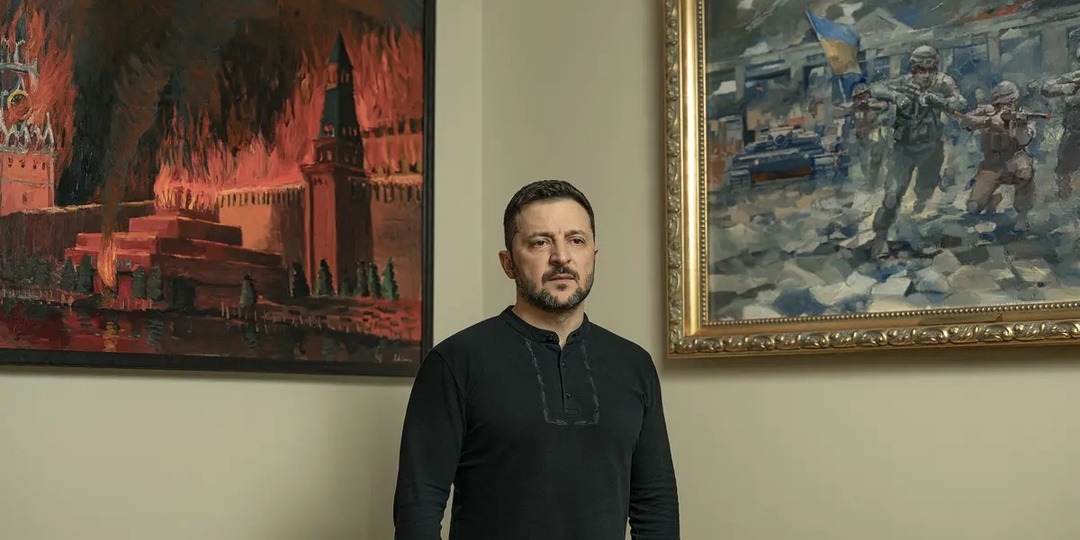 У Зеленского есть коллекция картин