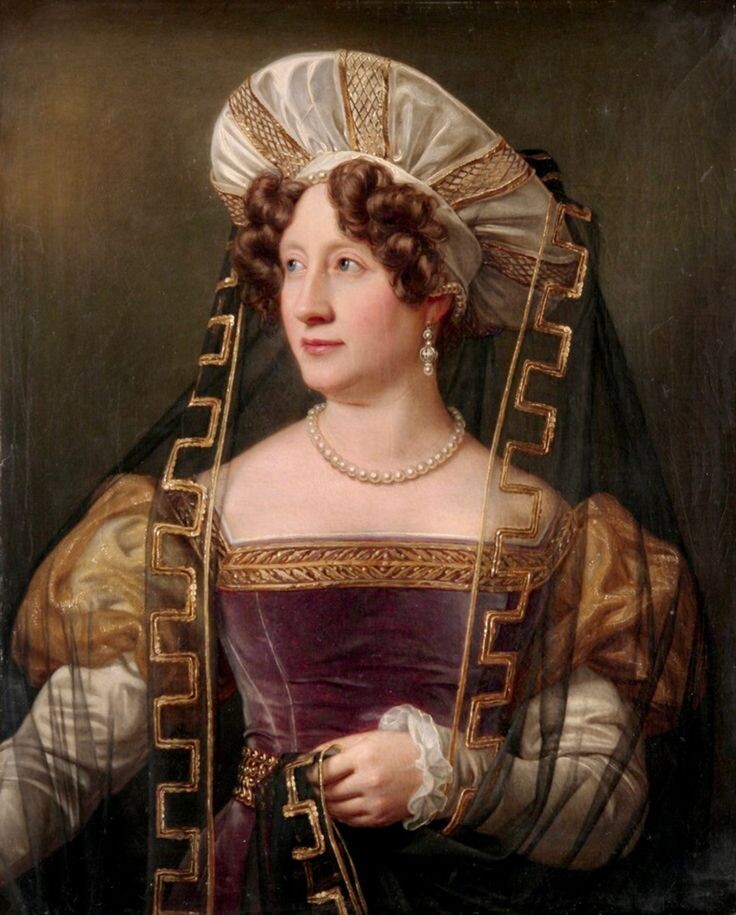 Йозеф Карл Штилер. Каролина фон Хейгендорф, 1828–1829 годы.