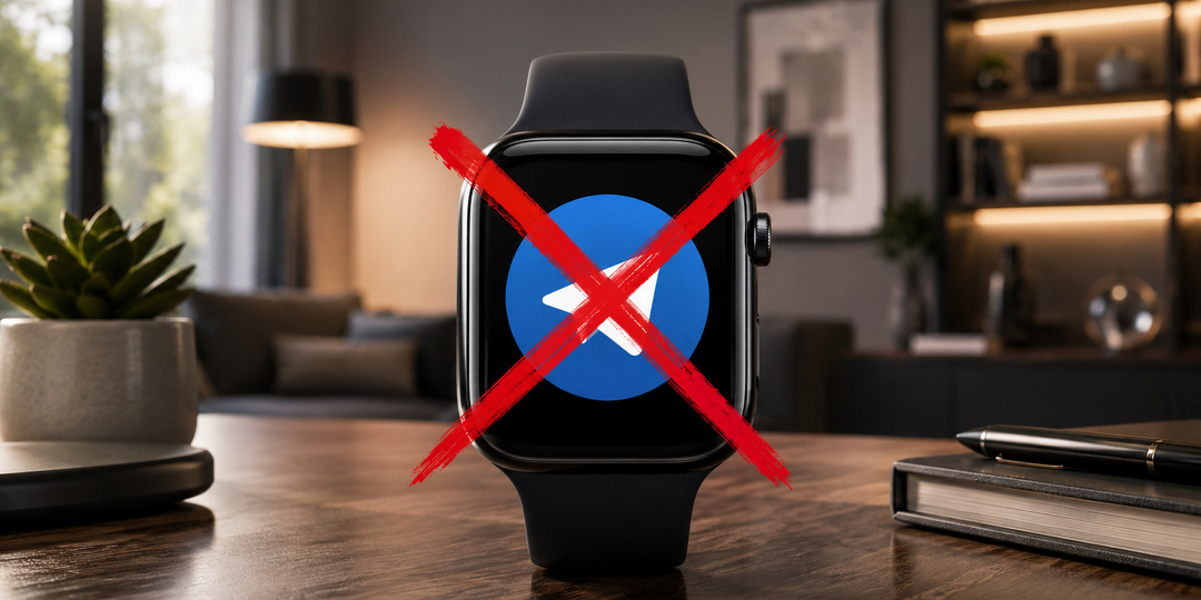 Я поставил Telegram на Apple Watch и просто в шоке. Это худшее приложение для часов из всех