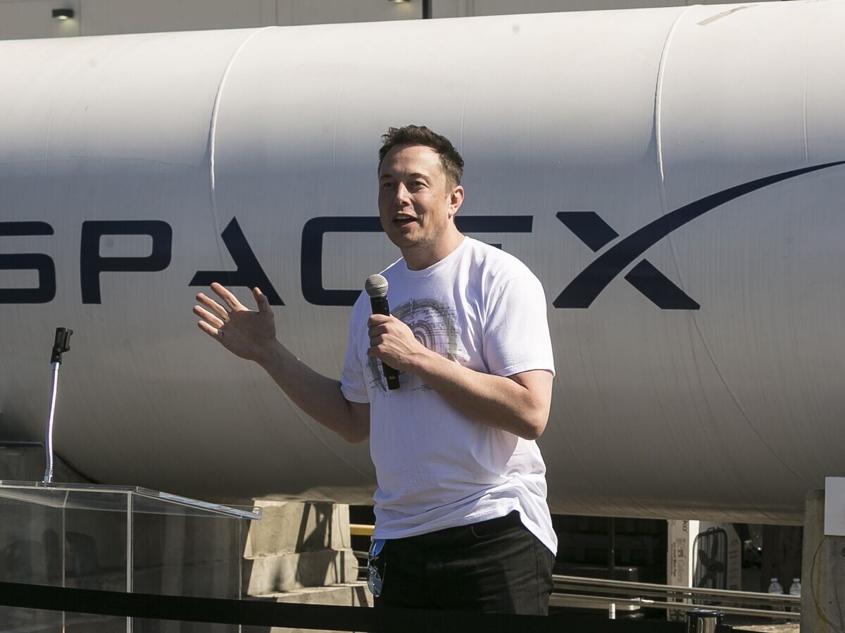   Генеральный директор SpaceX Илон Маск | © AP Photo / Damian Dovarganes