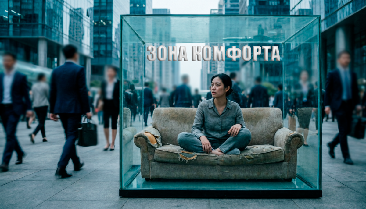 Зона комфорта — эхо-камера посреди динамичного, успешного мира