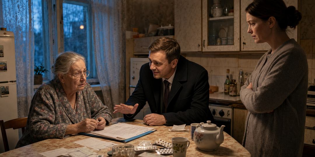 «У мамы уже голова не та», — шептал сын родне, убирая конкурентов за квартиру