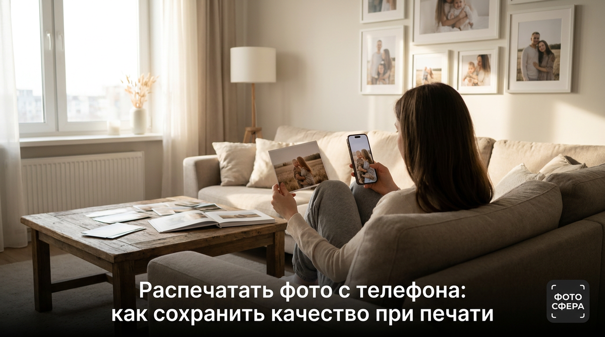Распечатать фото с телефона: как сохранить качество при печати