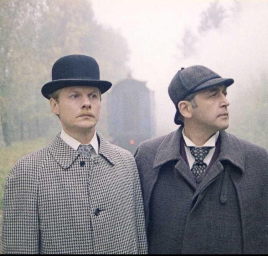 Кадр из фильма «Шерлок Холмс и доктор Ватсон: Смертельная схватка», 1980