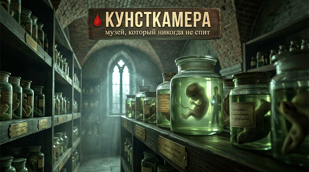 🩸 Кунсткамера Петра I: почему главный музей "уродцев" Петербурга никогда не спит. И что происходит на самом деле в музее после закрытия