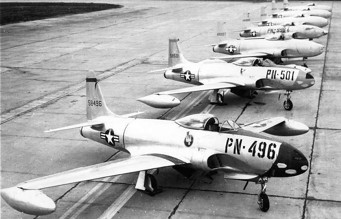 Американские Ф-80 были нечета МиГ-15. /Фото: military-history.fandom.com.