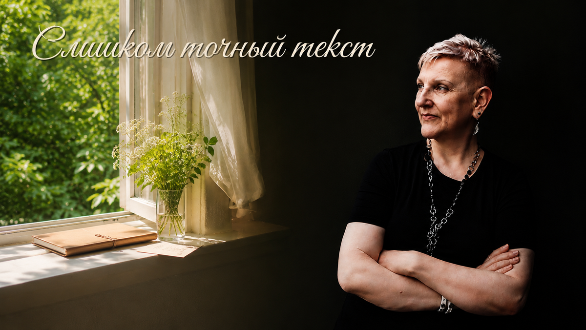 Иногда тексту нужно не ещё больше смысла, а открытое окно.