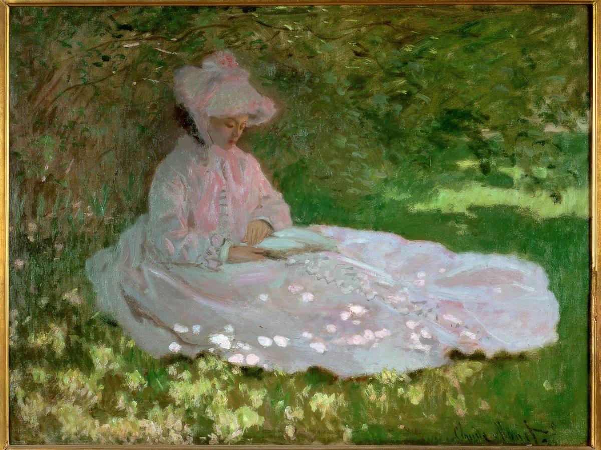 Клод Моне "Читательница" (1882)
