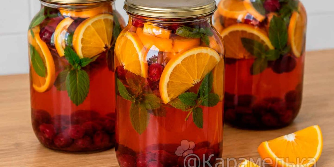 Делаю компот из апельсинов с мятой. "Мохито" на зиму вкусно и полезно