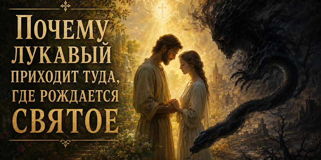 Почему лукавый приходит туда, где рождается святое
