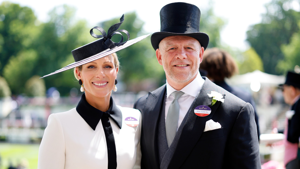 Майк и Зара Тиндаллы на Royal Ascot. Фото Getty Images