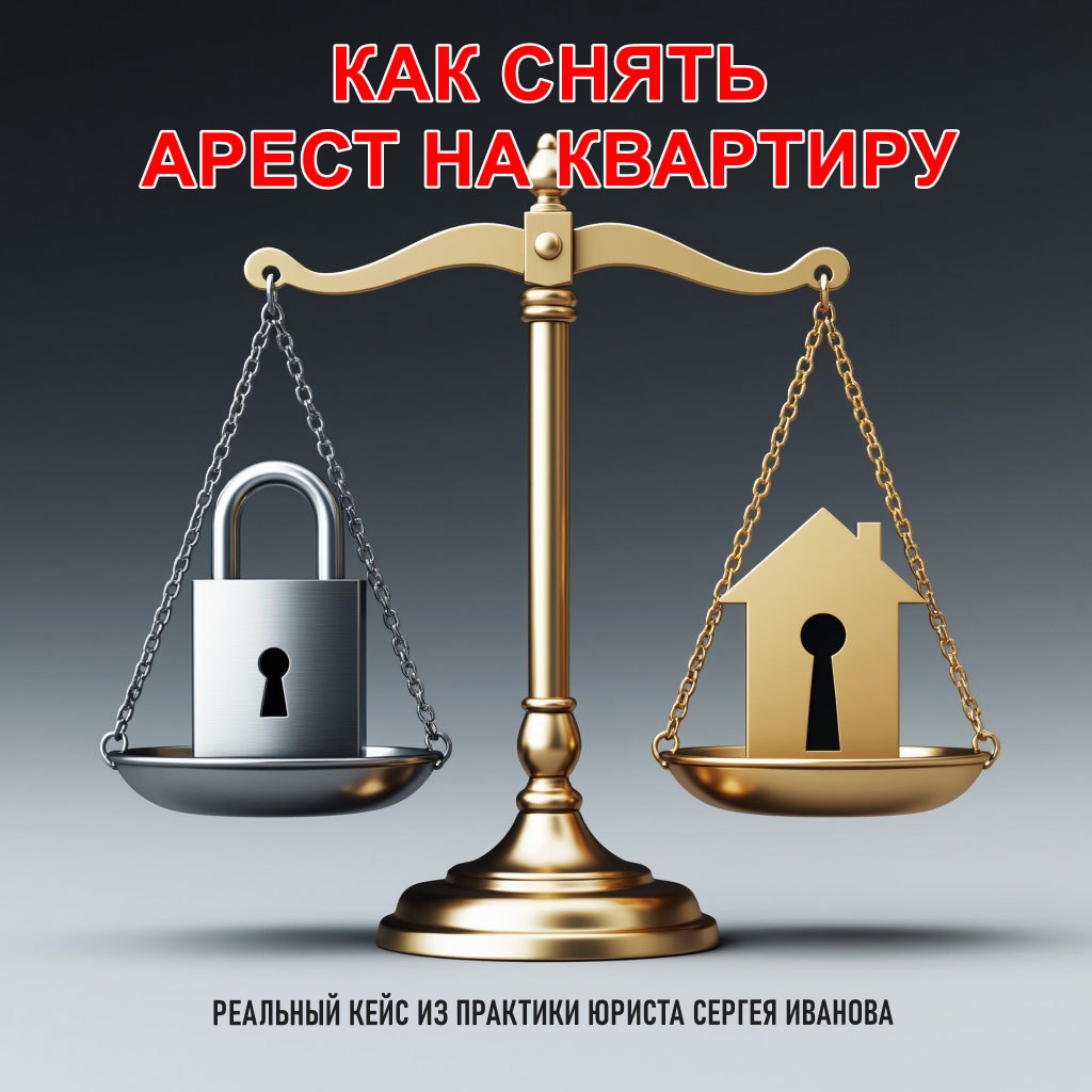 © Как снять арест на квартиру (кейс из практики судебного юриста С.И.Иванова).