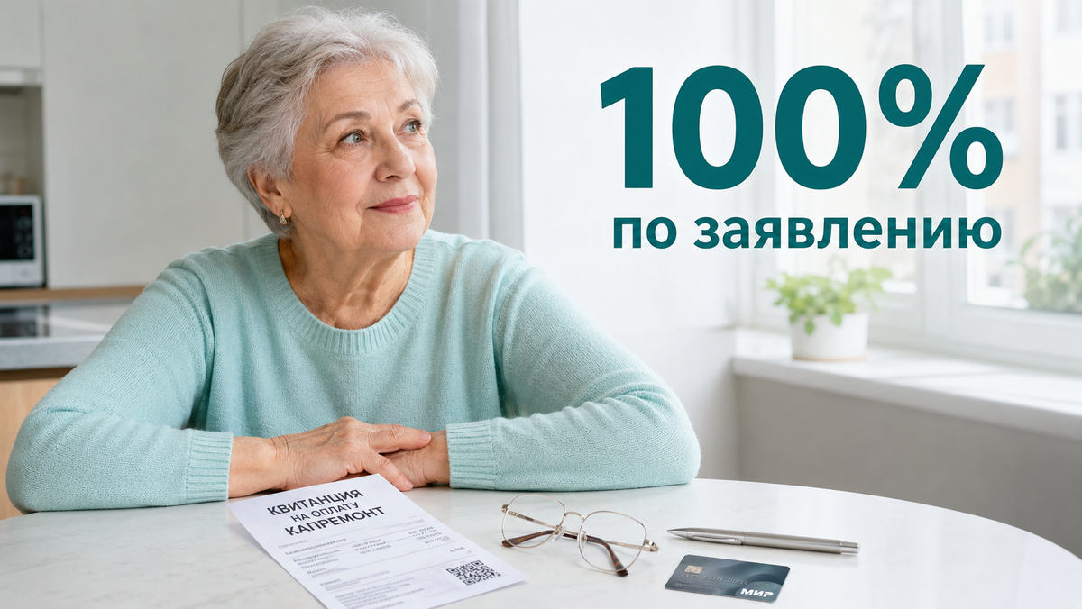 После 80 капремонт не исчезает из квитанции сам.