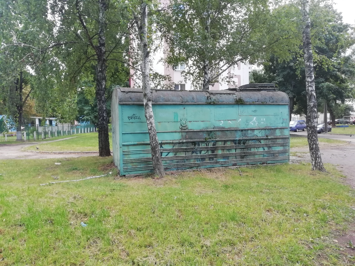 Гараж времен СССР