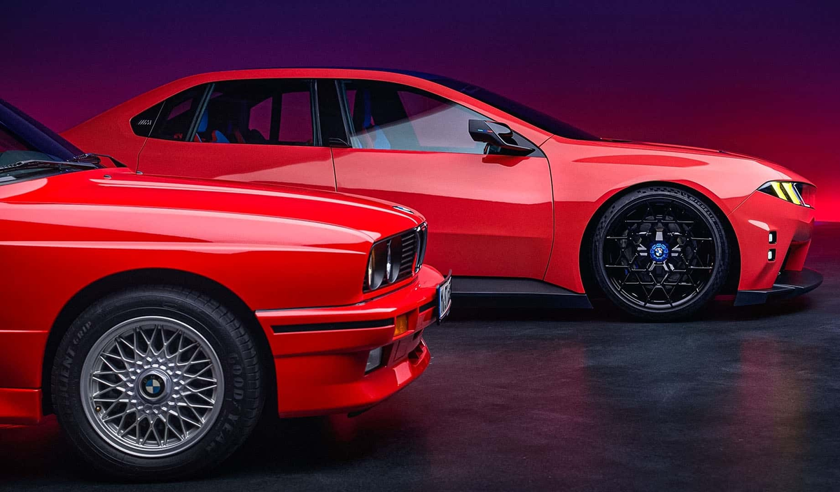 BMW M3 на батарейках рядом с прародителем – бензиновым купе из 80-х