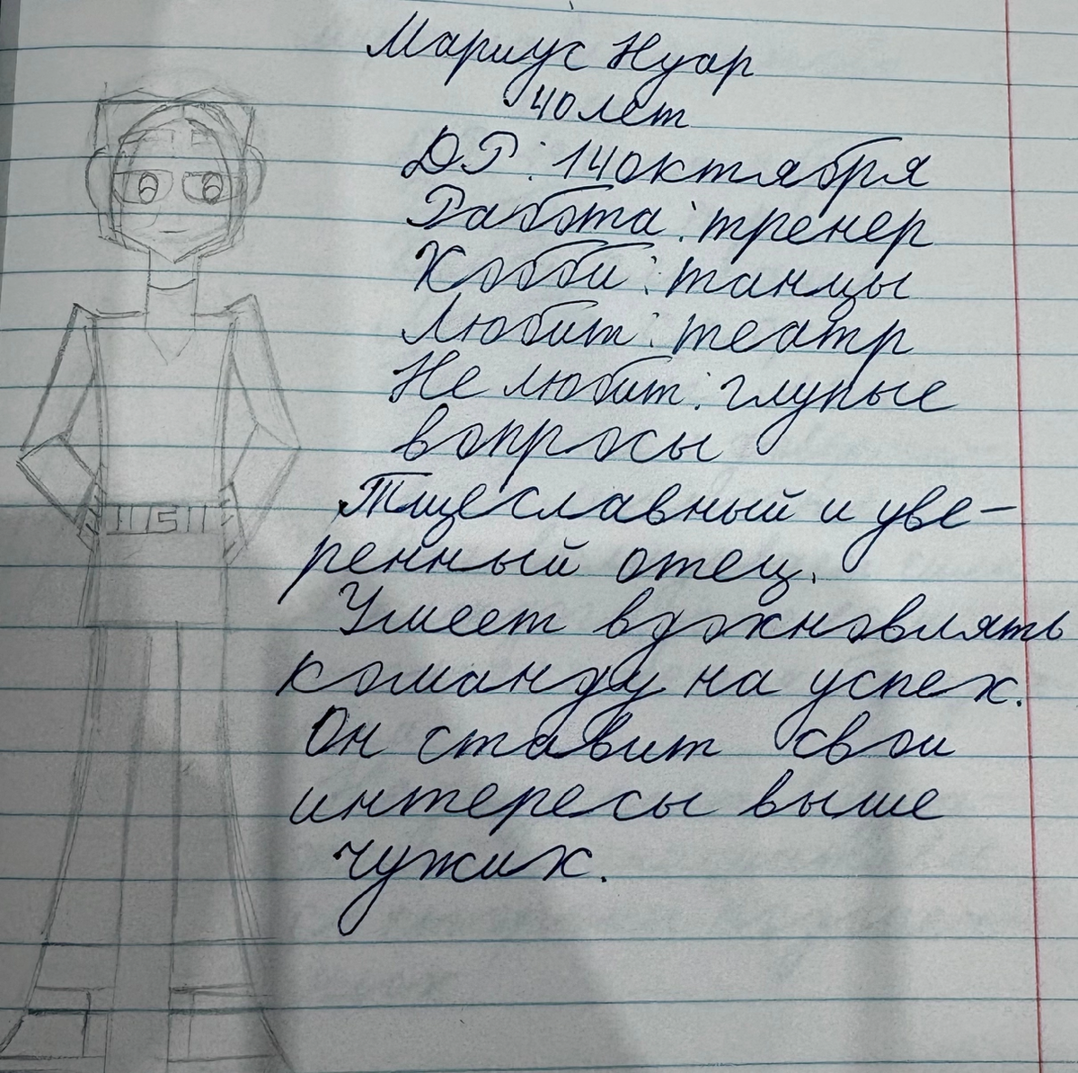 Профиль Месье Нуара