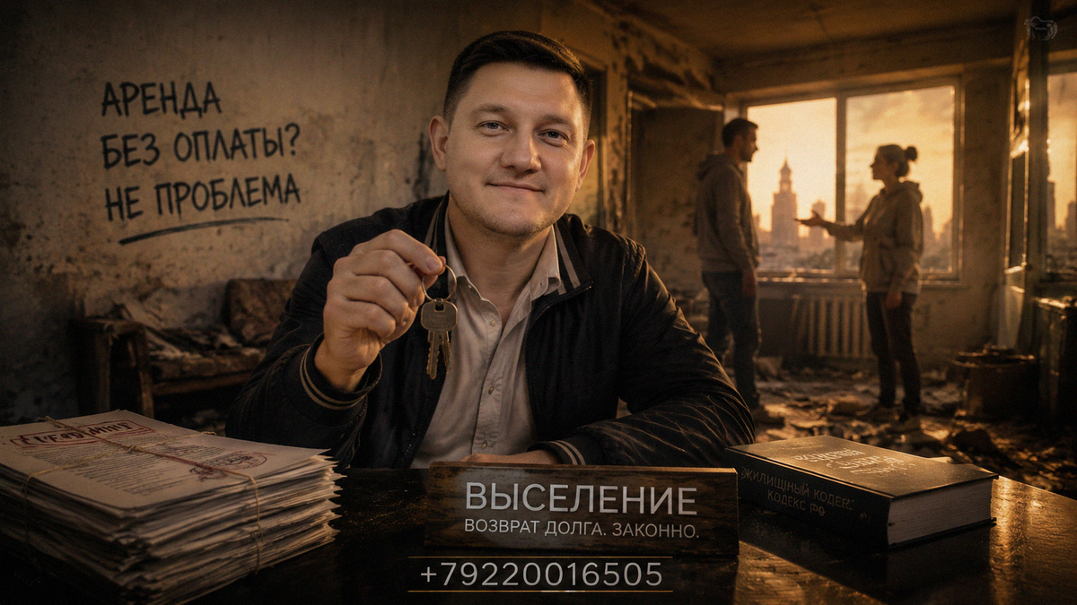    Как собственники могут выселить должников и вернуть свои деньги без предварительной оплаты аренды. Святослав Шакин