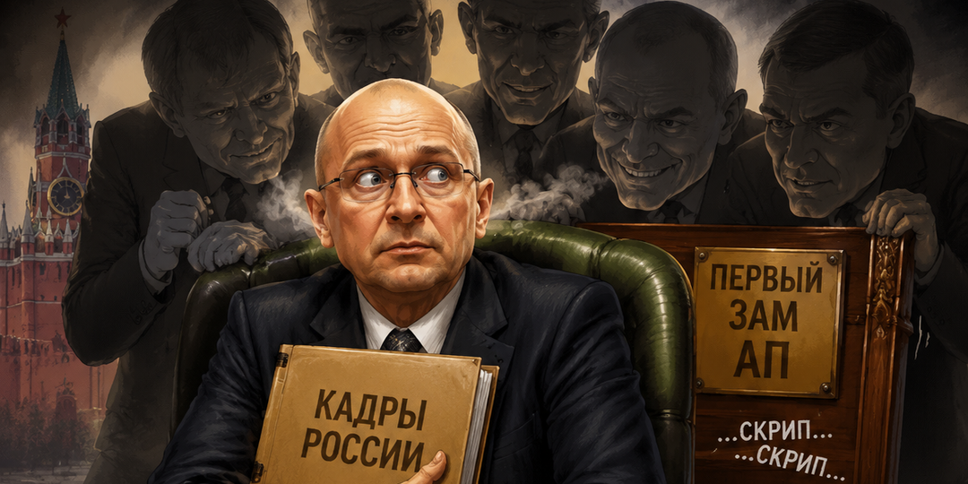 Кириенко почувствовал «горячее дыхание в затылок»: кресло под первым замом АП начало «поскрипывать»