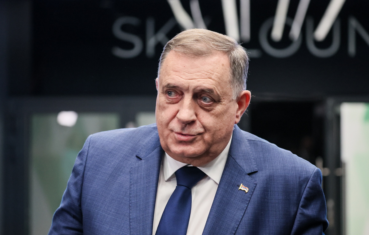    Председатель партии "Союз независимых социал-демократов" Республики Сербской Милорад Додик  Сергей Савостьянов/ТАСС