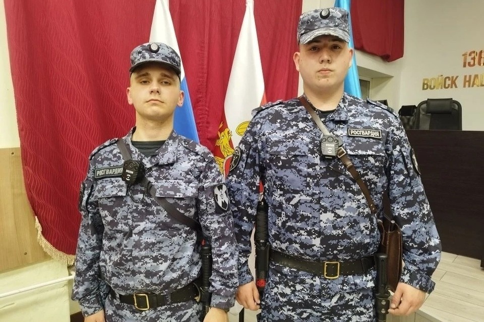    Младший сержант Павел Романов и рядовой Максим Попов сработали чётко. Управление Росгвадии по Калининградской области