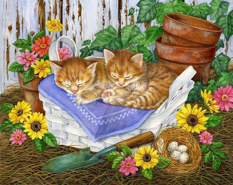 Автор - художник Jane MadayИсточник изображения : Яндекс картинка.