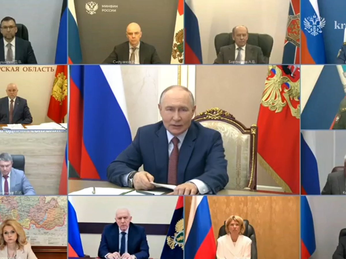    Путин на совещании о социально-экономическом развитии воссоединённых субъектов России | © Пул