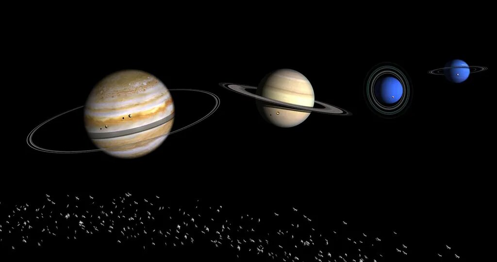Космический бильярд длиной в миллиарды лет