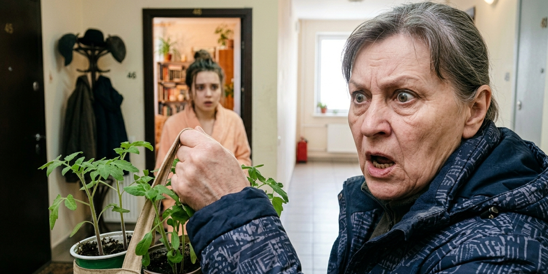 Вернулась с дачи на день раньше и застала дома чужих людей