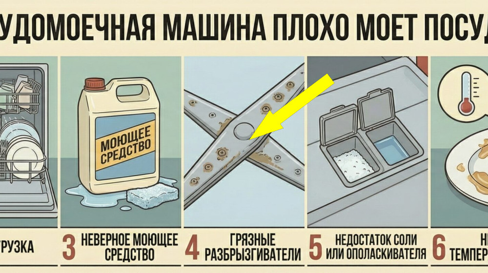    Как настроить воду и продлить жизнь своей посудомойке вдвое