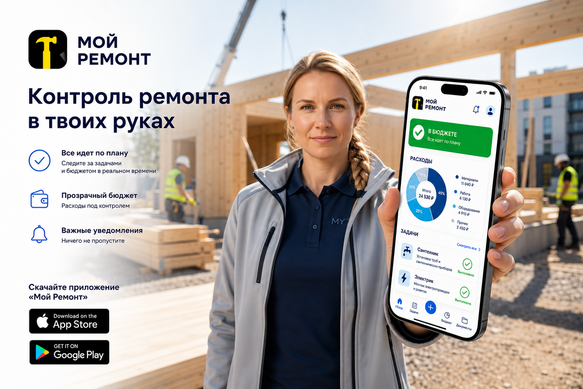 Приложение для строительства и ремонта