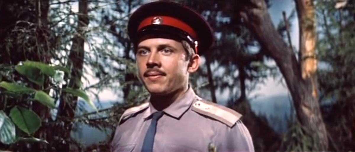 Кадр из кинофильма "Хозяин тайги", 1968 г., режиссер Владимир Назаров, сценарист Борис Можаев, композитор Леонид Афанасьев (скриншот)