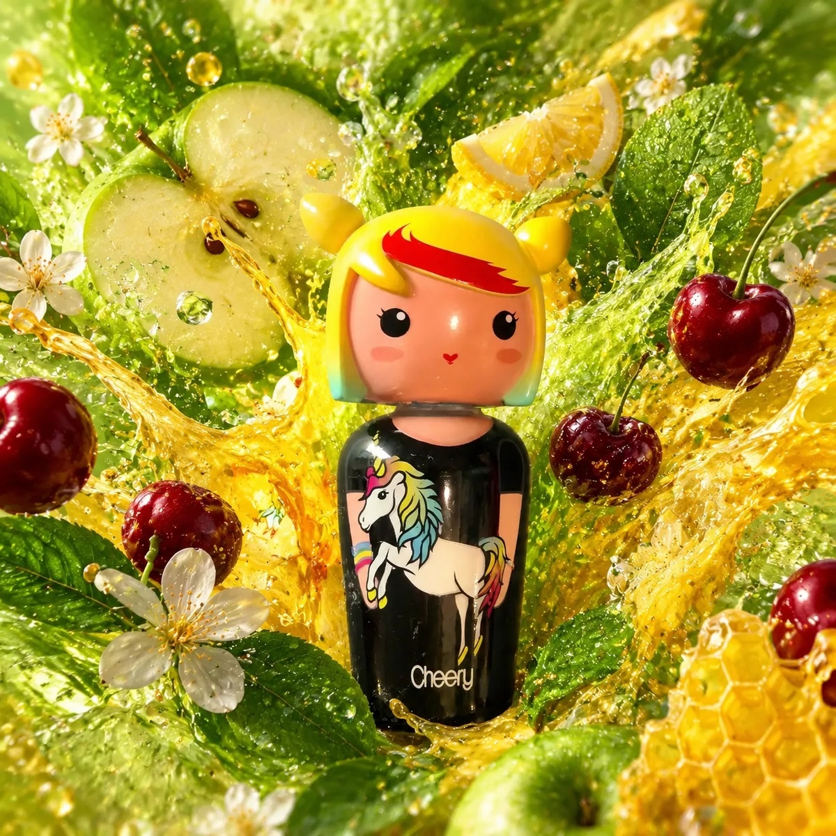 Kokeshi Cheery by Jeremy Scott