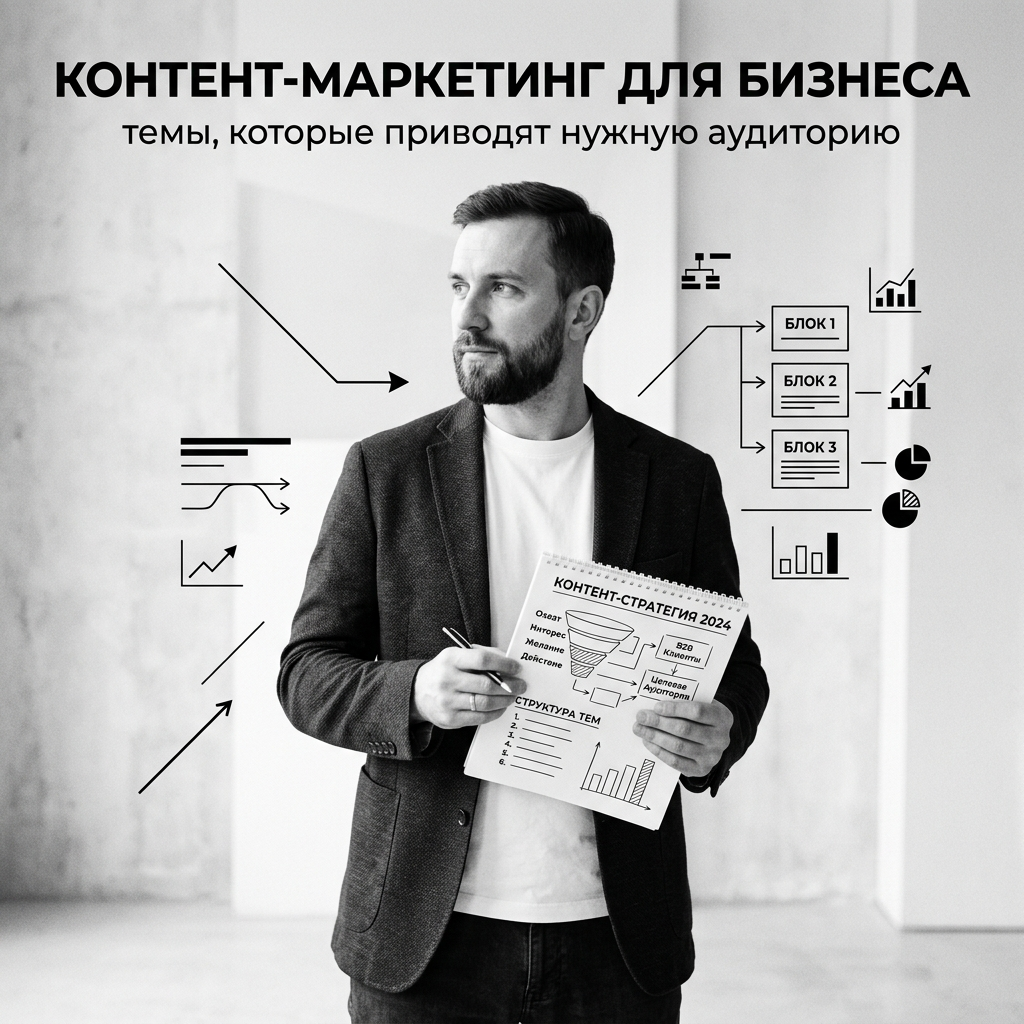 Контент-маркетинг для бизнеса: как выбрать темы.