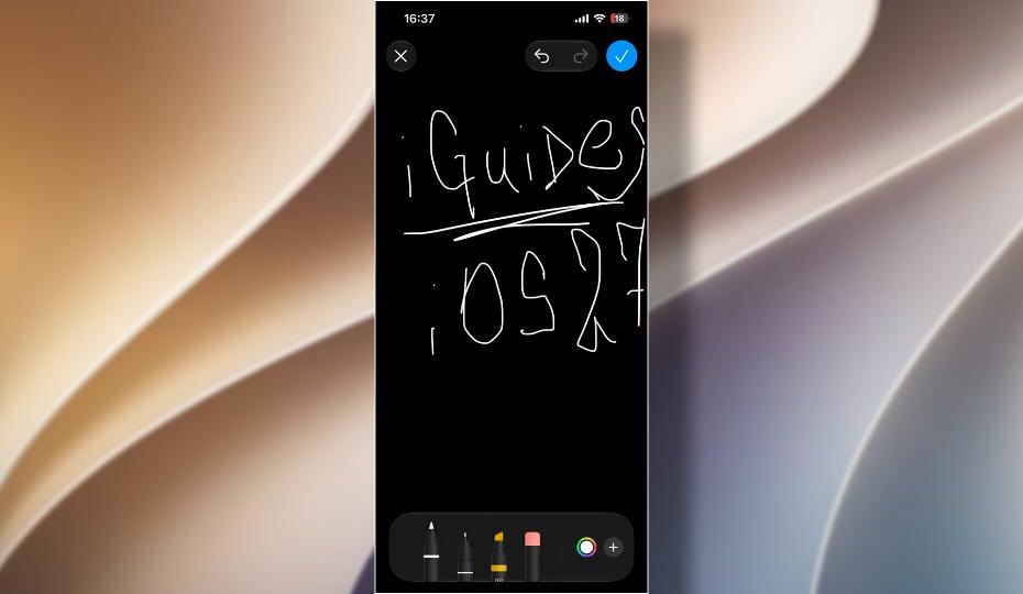 В iOS 27 появился новый инструмент для рисования. Где его найти?