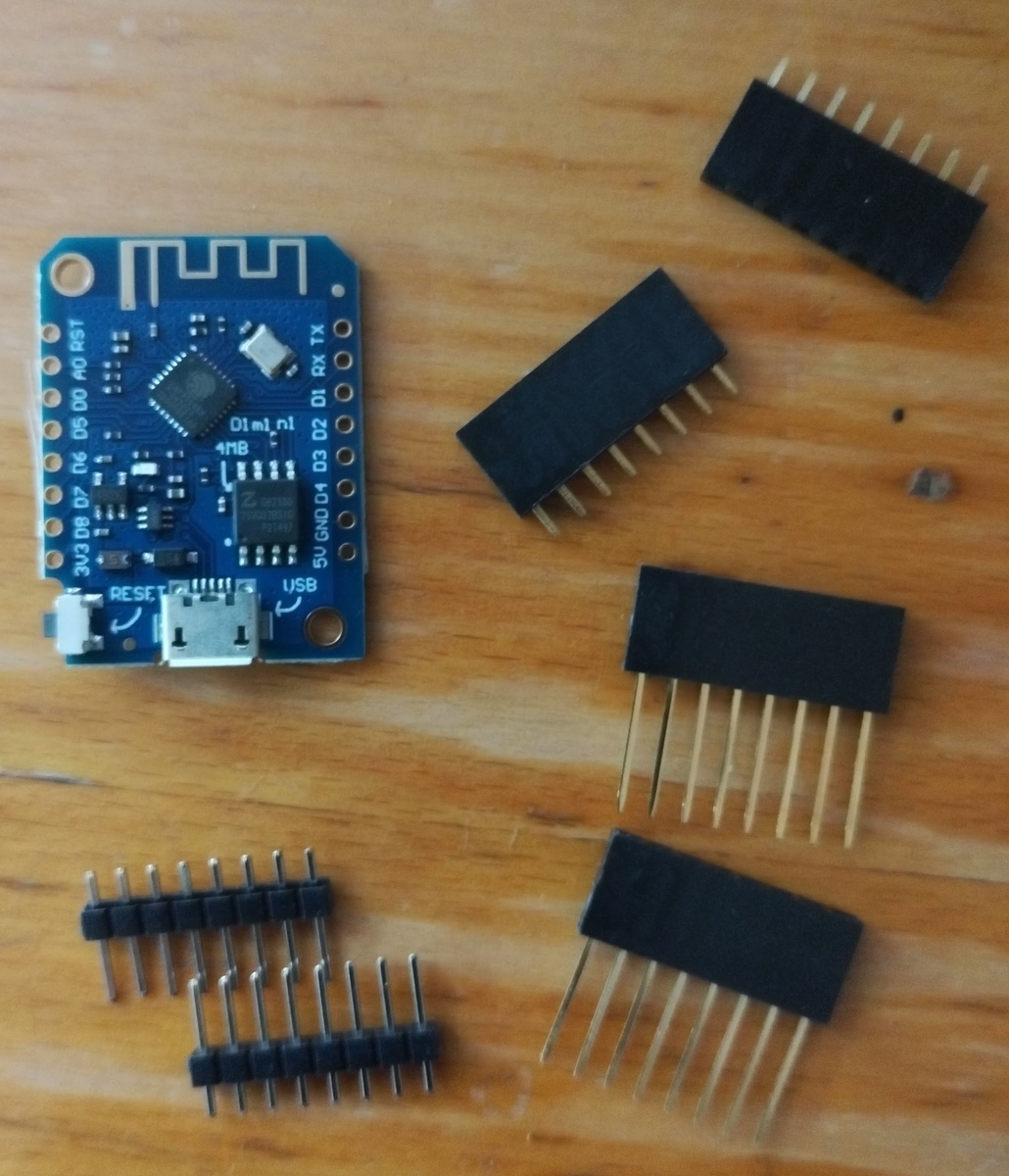 Рис 1. Модуль WEMOS D1 Mini