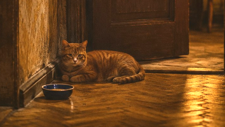 Кот не отходил от нового жильца в доме: хозяйка сердилась, пока не узнала причину