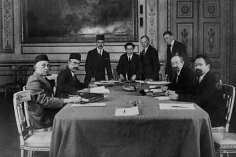 Подписание догоровора 1921 г.