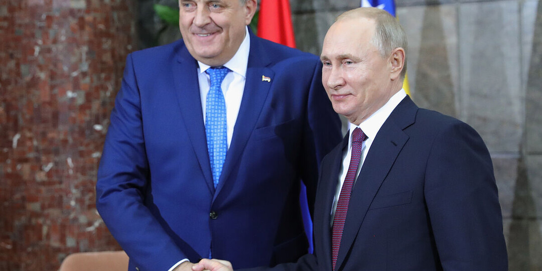 Додик назвал "мудрым" одно решение Путина по Украине