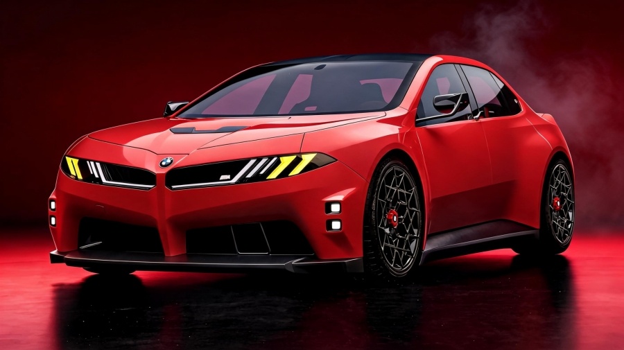 BMW M Concept Neue Klasse анонсирует будущий электрический седан i3M