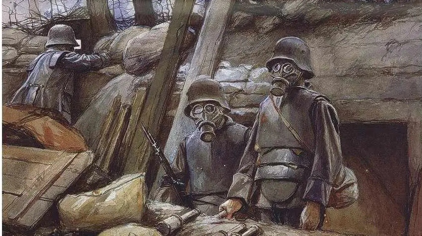    Франсуа Фламенг. Лицо войны. 1916   
undefined