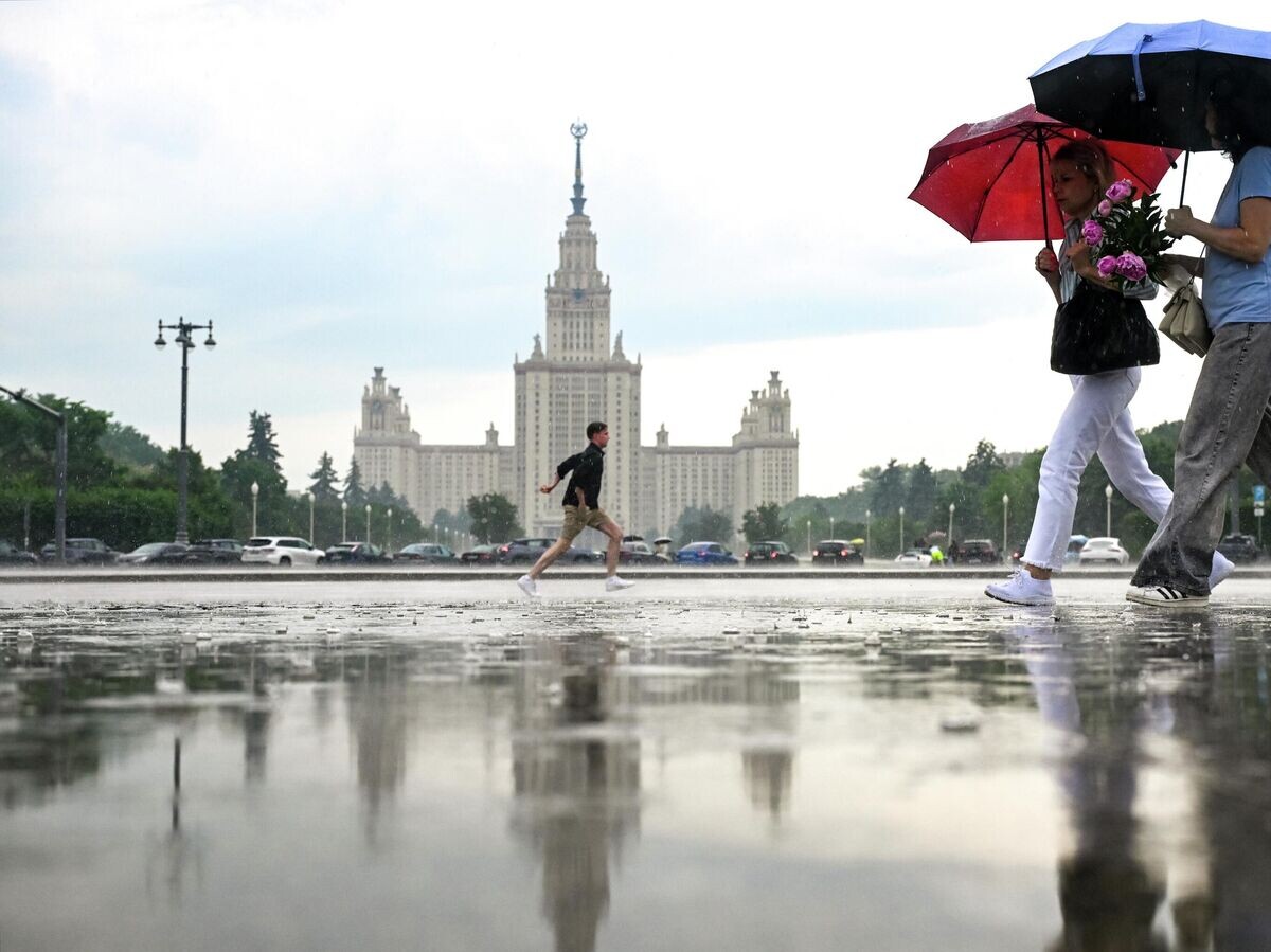    Дождь в Москве | © РИА Новости / Максим Блинов