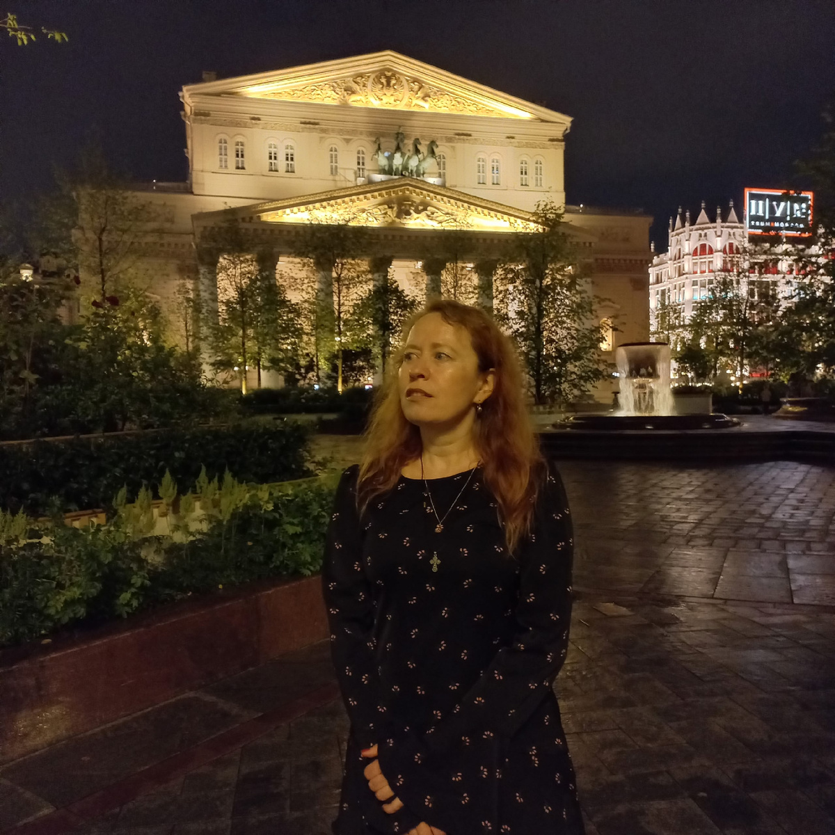 Вчера вышла из Большого театра