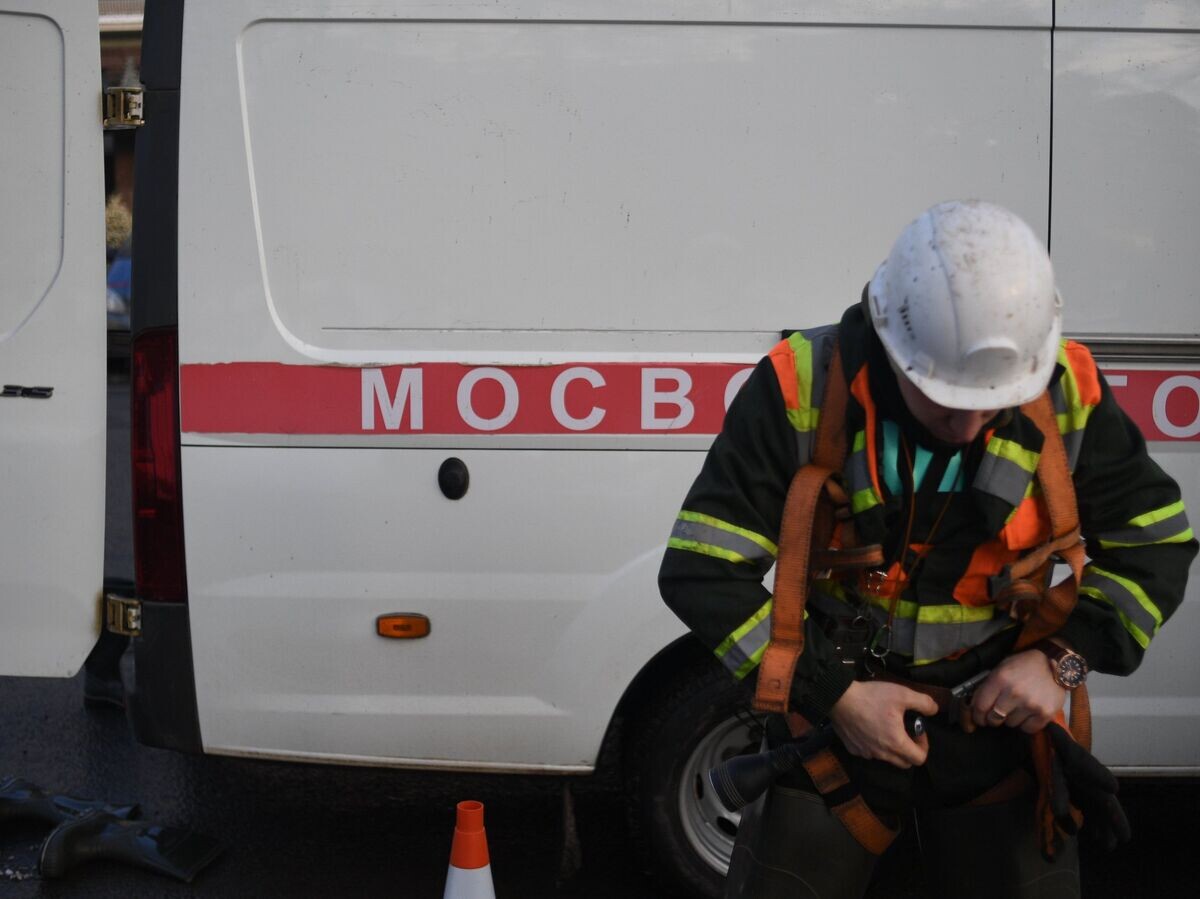    Сотрудник ГУП "Мосводосток" | © РИА Новости / Валерий Мельников