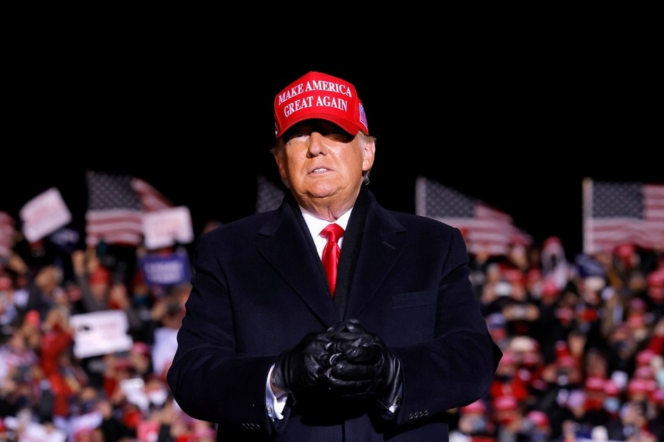    �������� MAGA ������������� � ������ - ������ ���������� ��������� ������ ��������� ������. REUTERS