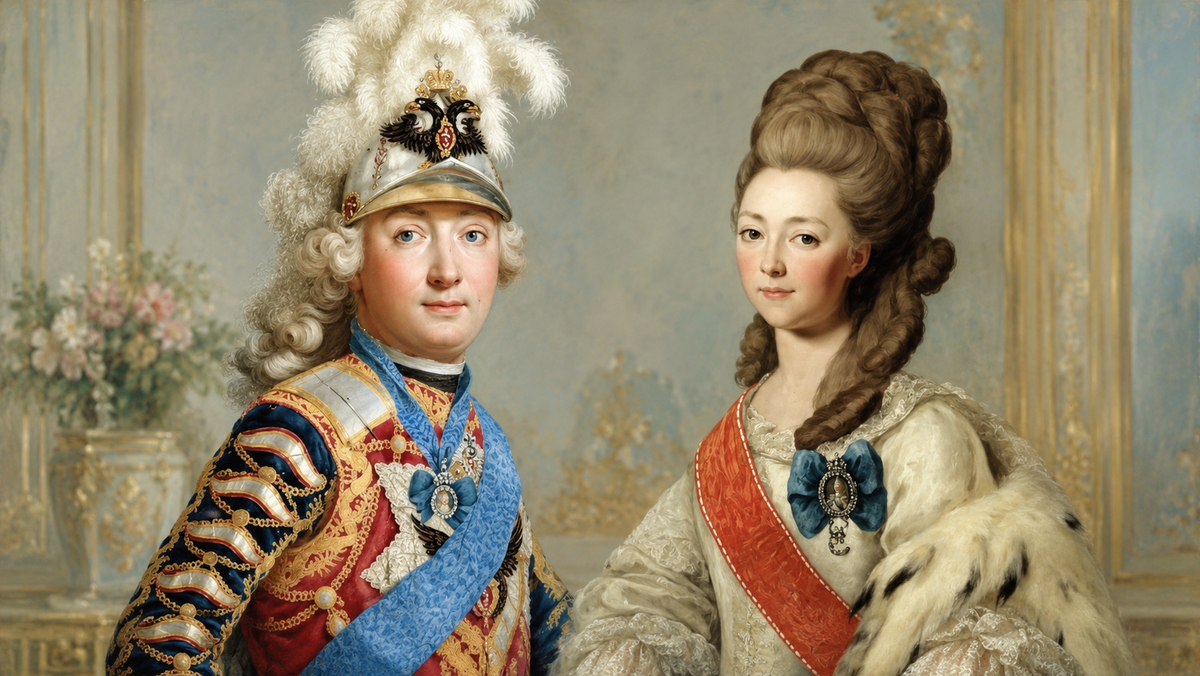 Григорий Орлов и Екатерина II