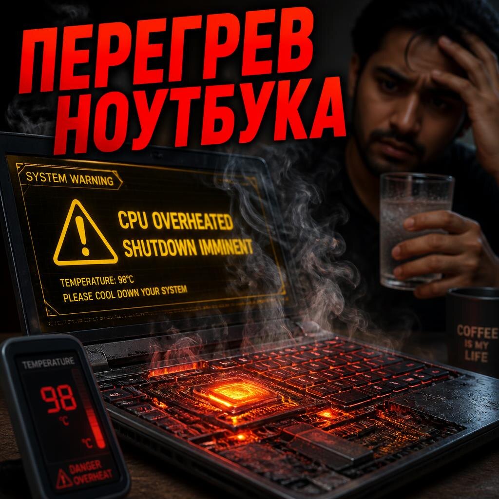 Проблема "горячего" сна: Как спасти свой ноутбук от перегрева.